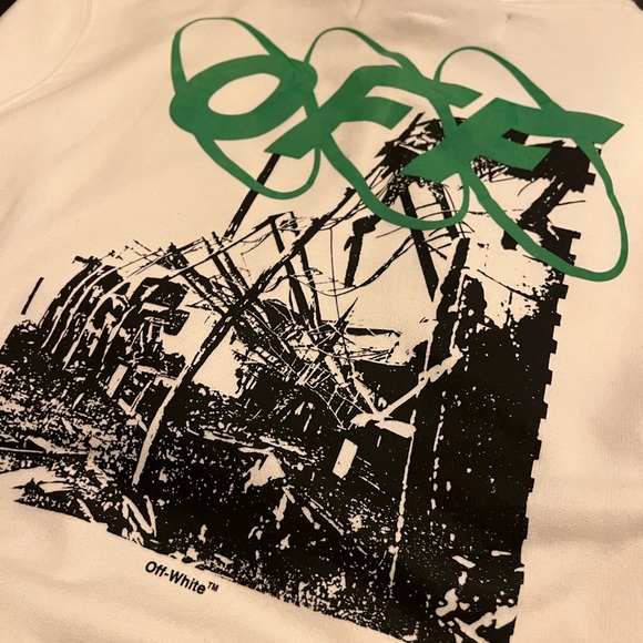 Authentic White 2019-20 Off-white Hoodie - Picture 1 of 3